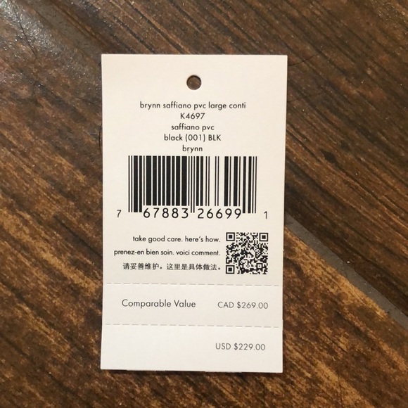 NWT Kate Spade Large Wallet Black - Picture 2 of 4